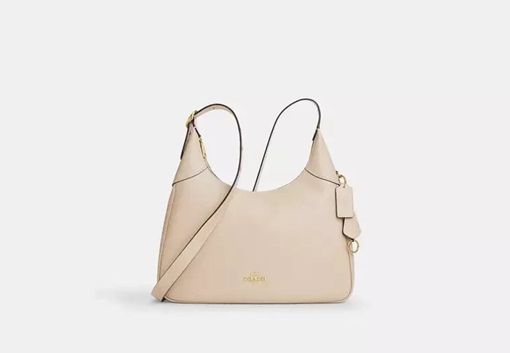 NWT B10-008 Coach Ella Shoulder Bag Leather CCE48 Im/Oat